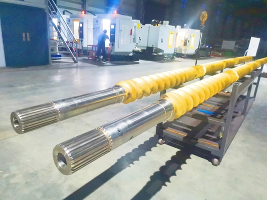 Extrusor de pelletizer CMP308 eixos de parafuso Maris eixos de parafuso para empresa petroquímica