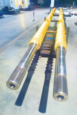 Extrusor de pelletizer CMP308 eixos de parafuso Maris eixos de parafuso para empresa petroquímica