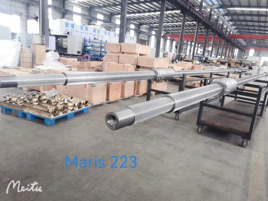JSW extrusor pelletizador CMP308 eixo de parafuso Maris eixos de parafuso