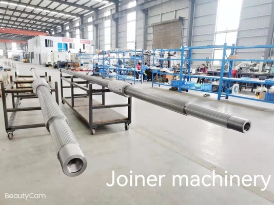 40CrNiMoA Materiais Extrusores de Eixo com Sistema de Refrigeração para a Indústria Alimentar Puffed por Joiner