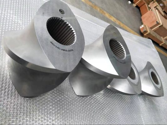 Elementos de rosca da máquina de extrusoras de rosca dupla, bloco de amassar para a indústria petroquímica