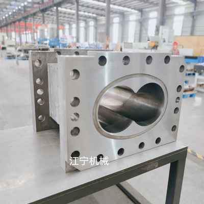 Buhler 155 Extrusores de parafusos duplos Barris para indústria petroquímica