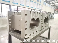 Alemanha 420 peças sobresselentes gêmeas da extrusora de parafuso do tambor bimetálico do parafuso para a indústria petroquímica