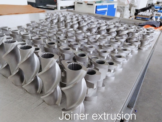 Elementos de amasso do parafuso do bloco da transição Involute da ranhura TEX77 para a fábrica petroquímica