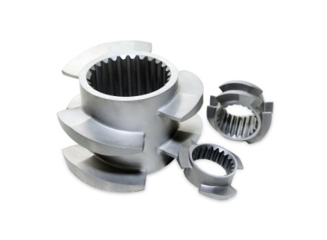 Extrusores paralelos de apagamento a vácuo Segmentos de parafuso W6Mo5Cr4V2 Materiais para a indústria petroquímica