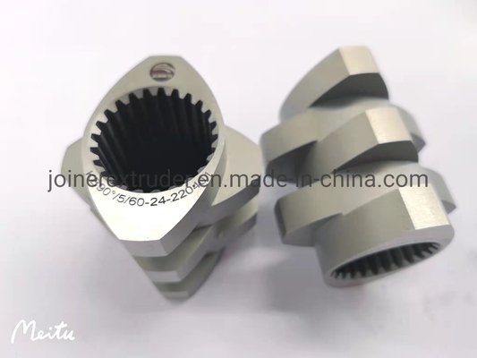Modelo 110 Máquina de extrusão resistente à corrosão Peças sobressalentes Segmentos de parafuso