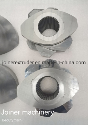 Extrusores paralelos de apagamento a vácuo Segmentos de parafuso W6Mo5Cr4V2 Materiais para a indústria petroquímica