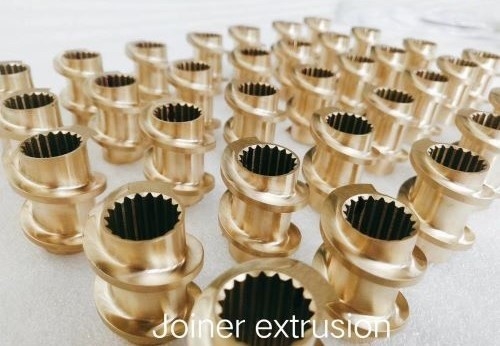 Extrusores paralelos de apagamento a vácuo Segmentos de parafuso W6Mo5Cr4V2 Materiais para a indústria petroquímica