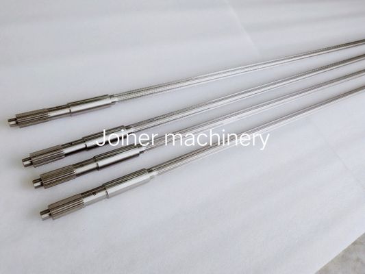 Boa resistência à abrasão Extrusores de parafusos duplos eixos para produção de PP, PE