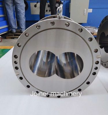 Cilindro durável do tambor da extrusora de parafuso do gêmeo da resistência de desgaste para a indústria da alimentação do alimento