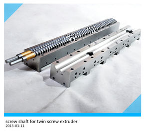 WR15E Resistência à abrasão eixos de parafuso gêmeos Diâmetro 10-120mm HRC44
