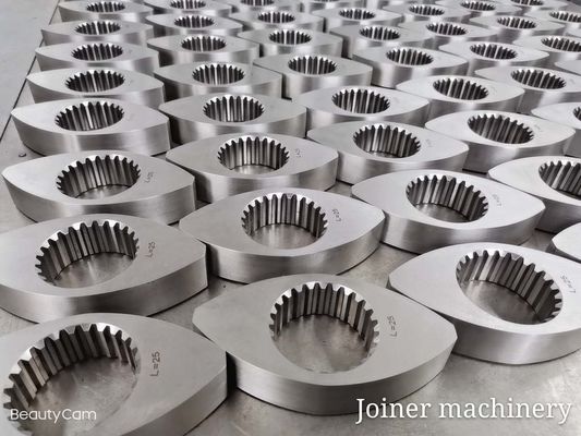 O aço de JSW fundição elementos do parafuso da extrusora para produtos do PPE no petroquímico