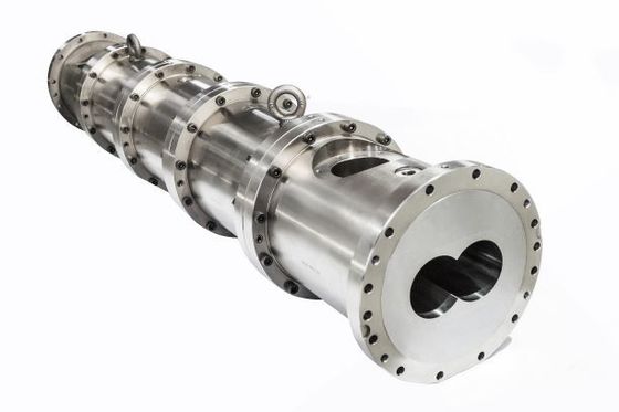 Cilindro durável do tambor da extrusora de parafuso do gêmeo da resistência de desgaste para a indústria da alimentação do alimento