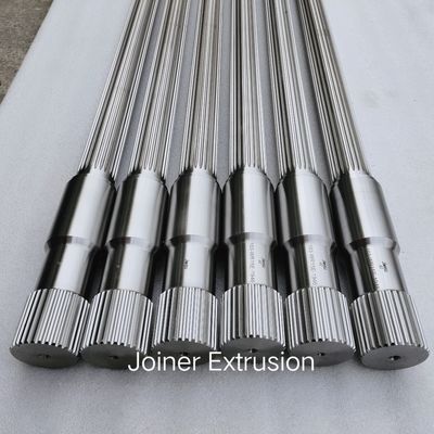 WR15E Resistência à abrasão eixos de parafuso gêmeos Diâmetro 10-120mm HRC44