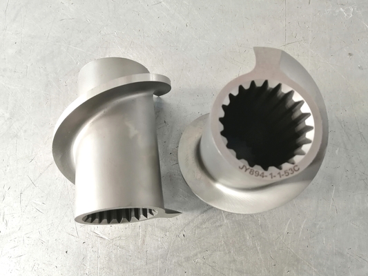 Poluição de alumínio bronze extrusores de parafuso duplo elementos de parafuso 2 resistência ao desgaste