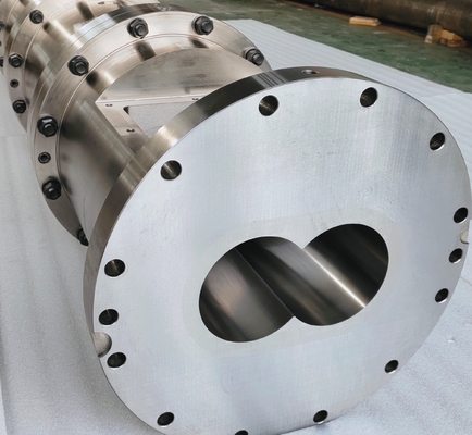 316L Modelo 75 Partes de máquinas de extrusão Segmentos de parafusos de usinagem CNC