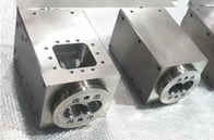 Componentes de extrusoras de parafusos duplos Machining CNC de barril para a indústria de alimentos inflados