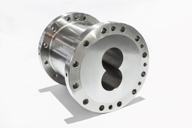 Cilindro durável do tambor da extrusora de parafuso do gêmeo da resistência de desgaste para a indústria da alimentação do alimento