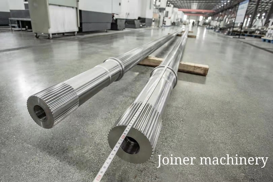 Elementos de parafusos de fábrica petroquímica Componentes de extrusão para pelletizadores