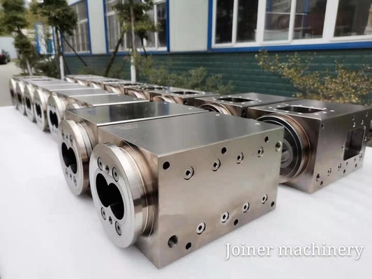 JSW CNC Machining Precision Round Twin Screw Extruder Barrels Tipo fechado e aberto