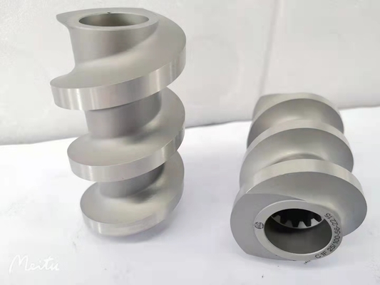 O parafuso petroquímica segmenta elementos gêmeos lisos da extrusora de parafuso