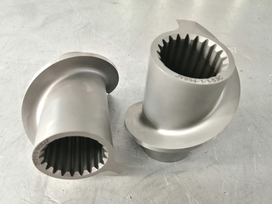 OD 247.9mm 250 Extrusores de parafusos duplos Segmento de parafusos para a indústria de alimentos para animais de estimação