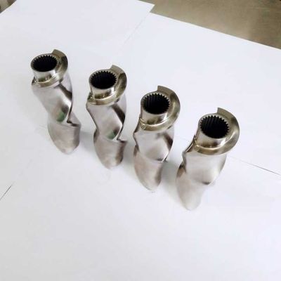 O bloco de amasso migrado 70 três, elementos gêmeos da extrusora de parafuso comprime o tamanho