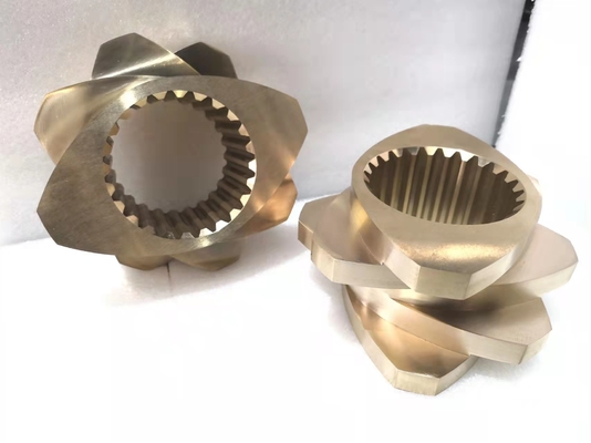 As peças da máquina da extrusora do diâmetro 150mm parafusam o material de bronze de alumínio do elemento
