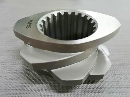 Elementos dobro do parafuso de máquina da extrusora de parafuso da gestão do ISO que amassam o bloco