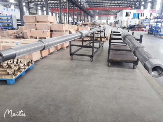 Extrusores de parafusos duplos de plástico, para válvulas de rolamento a frio, peças ZE55 para alimentos PET pulverizados
