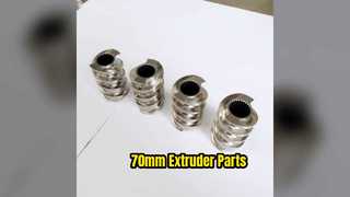 resistência de desgaste alta dos elementos gêmeos da extrusora de parafuso de 70mm