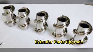 A extrusora de parafuso gêmea ZSE75 parte PP PE POM PVC